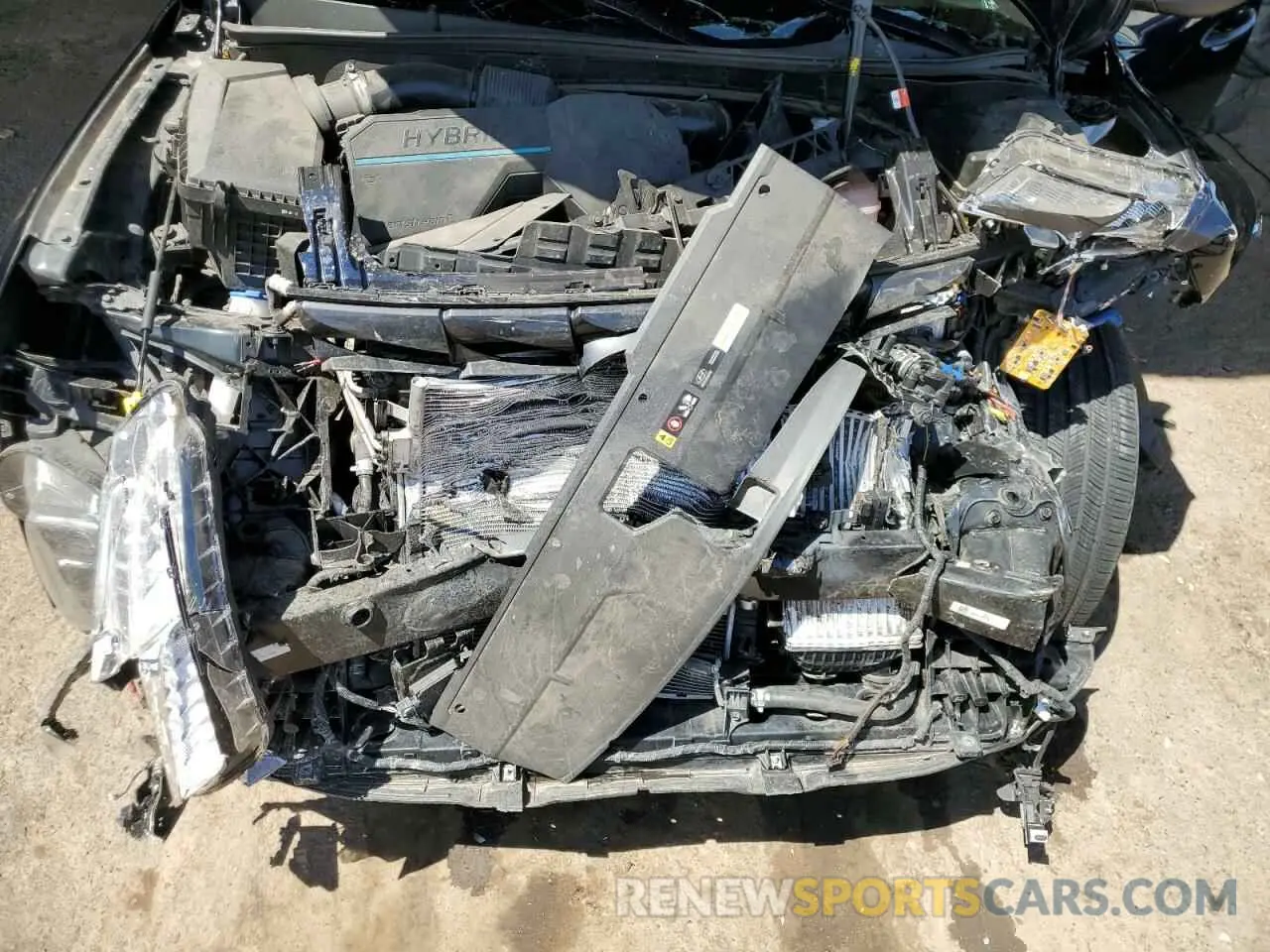 12 fotografías del automóvil dañado KM8JFCA15PU106423 HYUNDAI TUCSON 2023