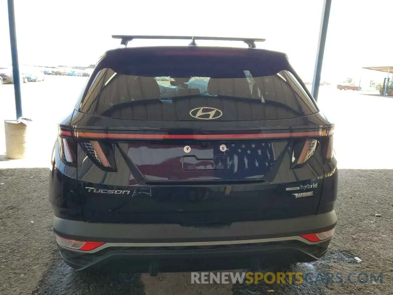 6 fotografías del automóvil dañado KM8JFCA15PU106423 HYUNDAI TUCSON 2023