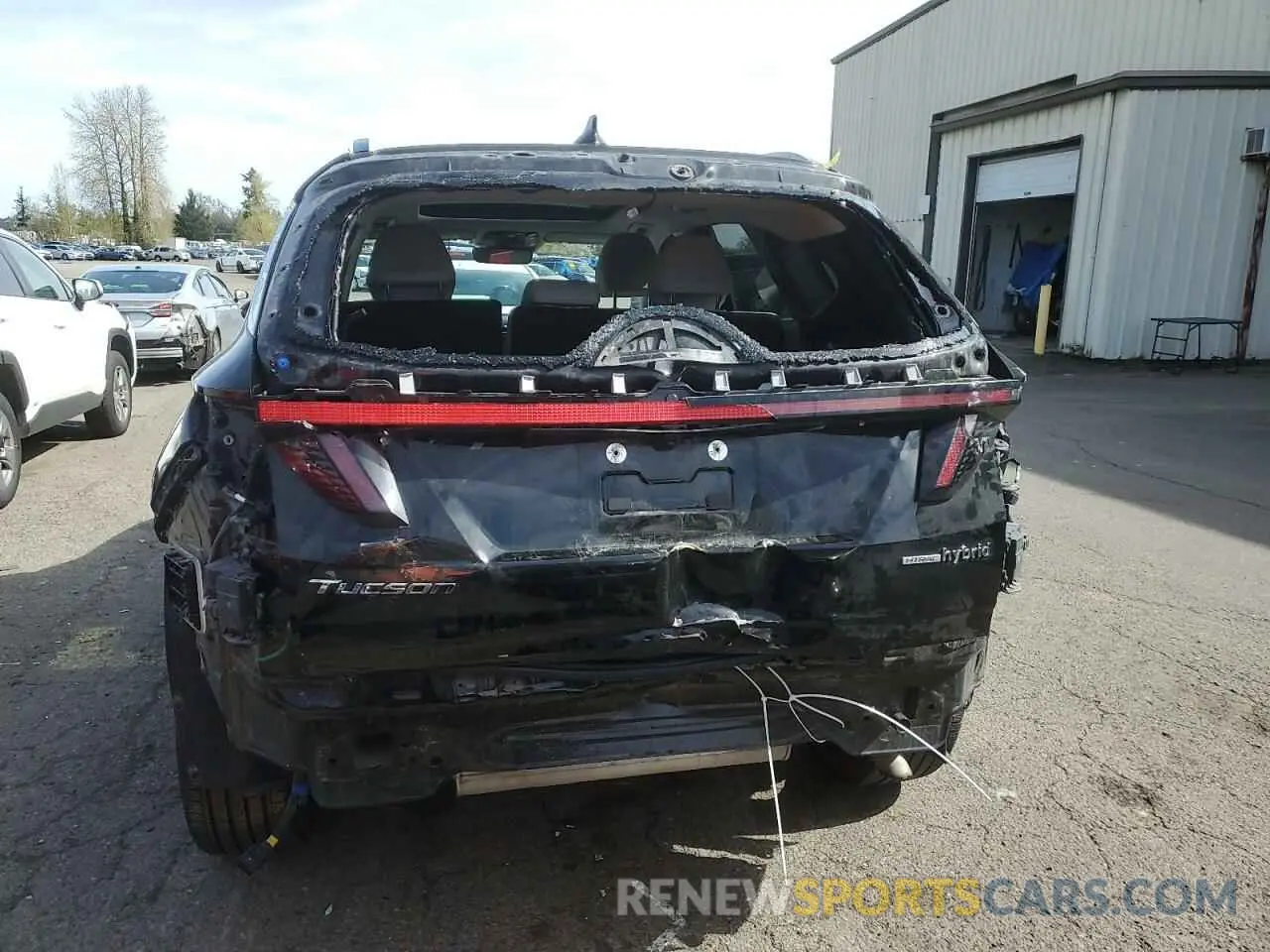 6 fotografías del automóvil dañado KM8JFCA1XPU134900 HYUNDAI TUCSON 2023