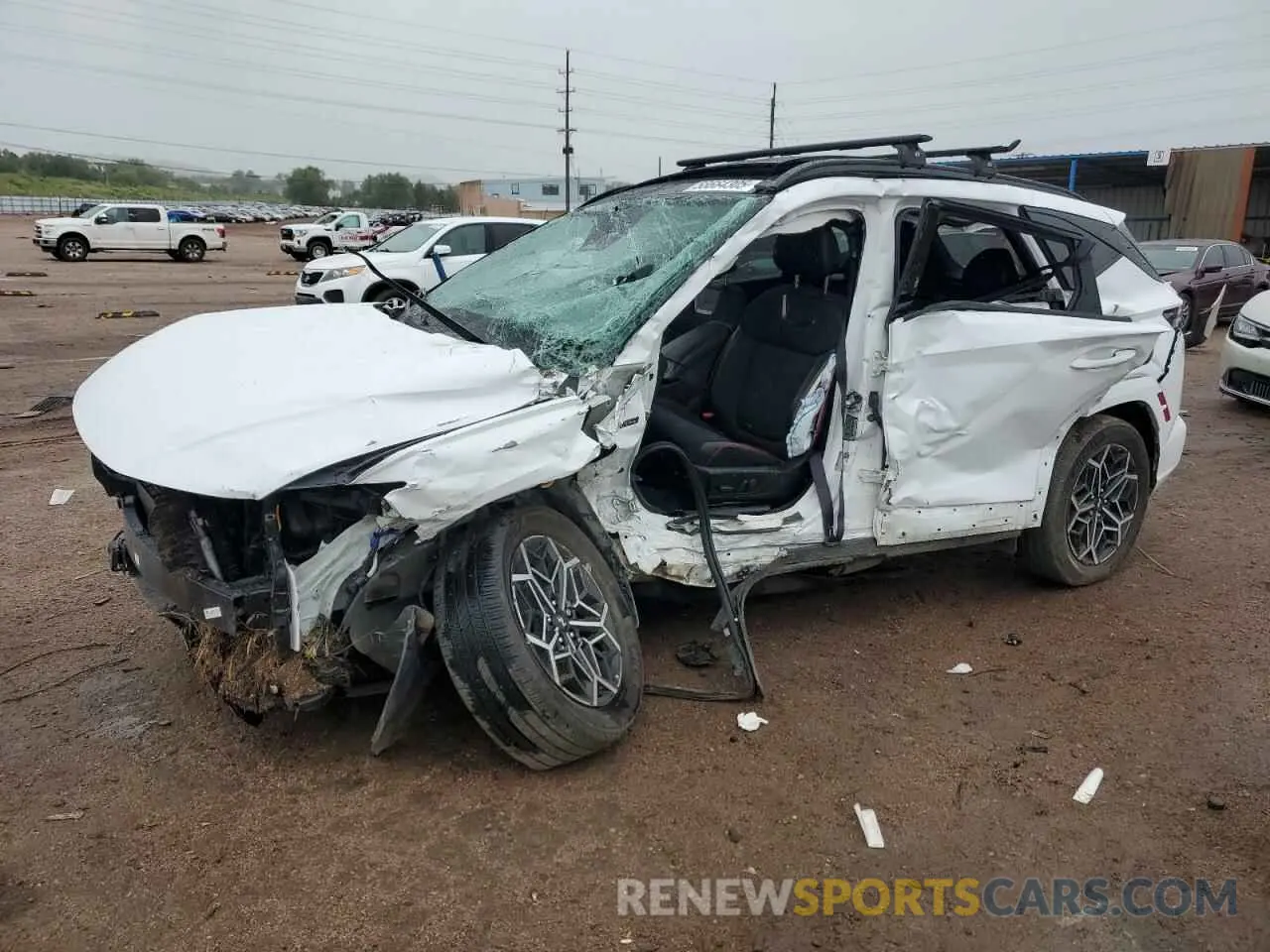 1 fotografías del automóvil dañado KM8JFCAE1PU174141 HYUNDAI TUCSON 2023
