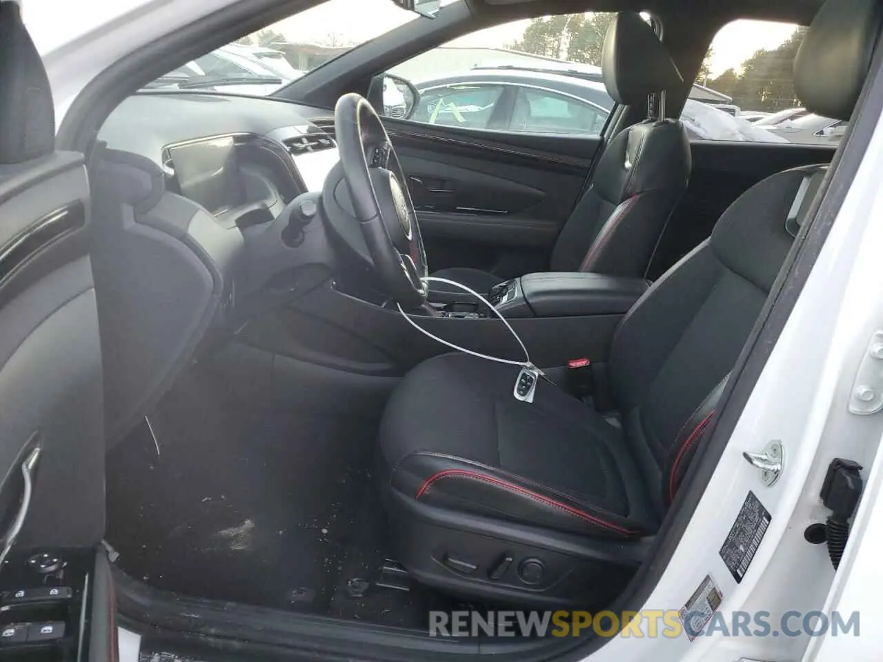 7 fotografías del automóvil dañado KM8JFCAE2PU186184 HYUNDAI TUCSON 2023