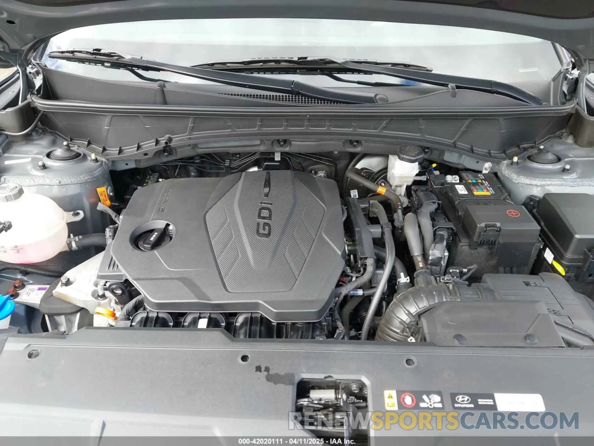 10 fotografías del automóvil dañado KM8JFCAE6PU187080 HYUNDAI TUCSON 2023