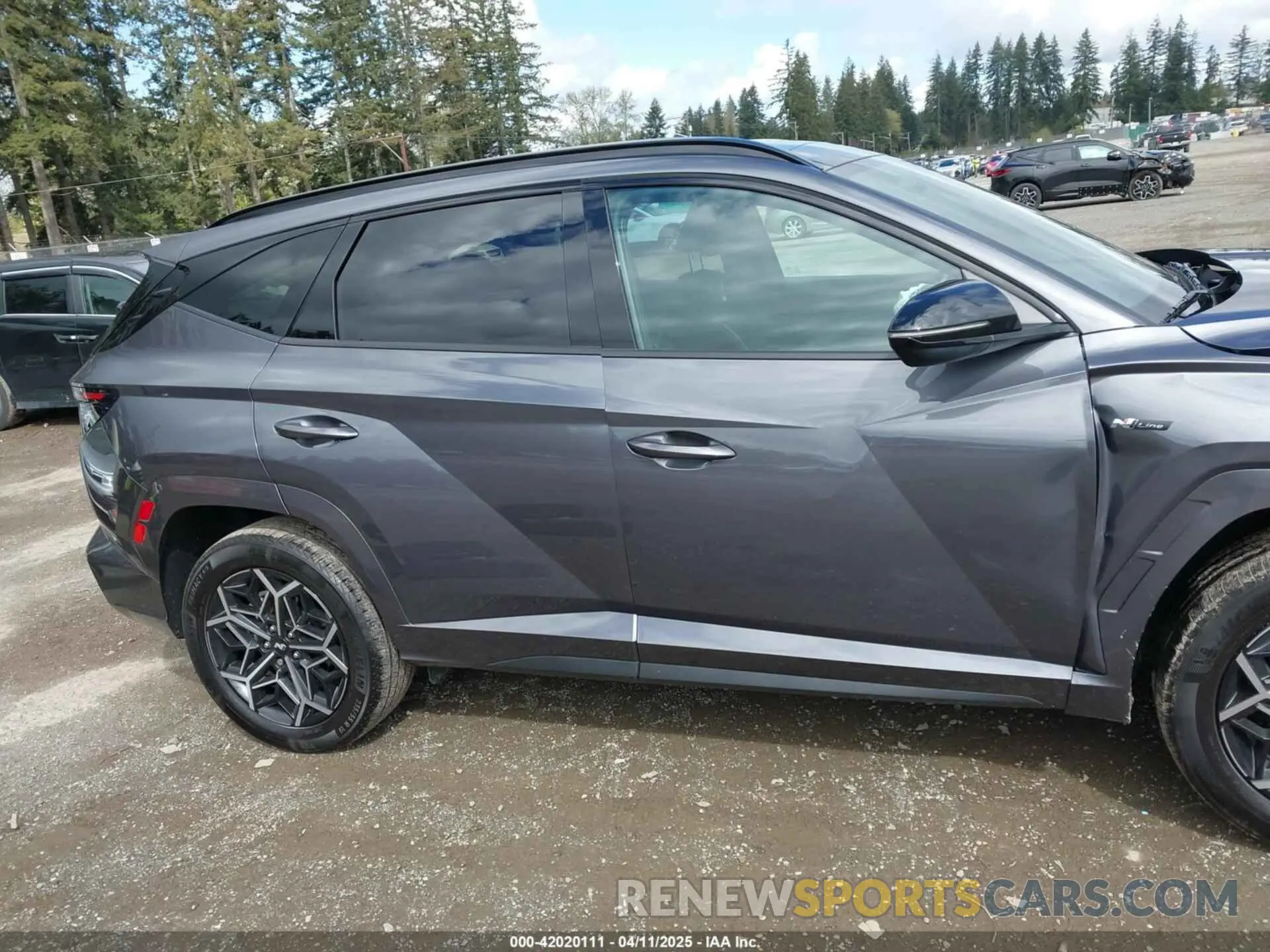 13 fotografías del automóvil dañado KM8JFCAE6PU187080 HYUNDAI TUCSON 2023