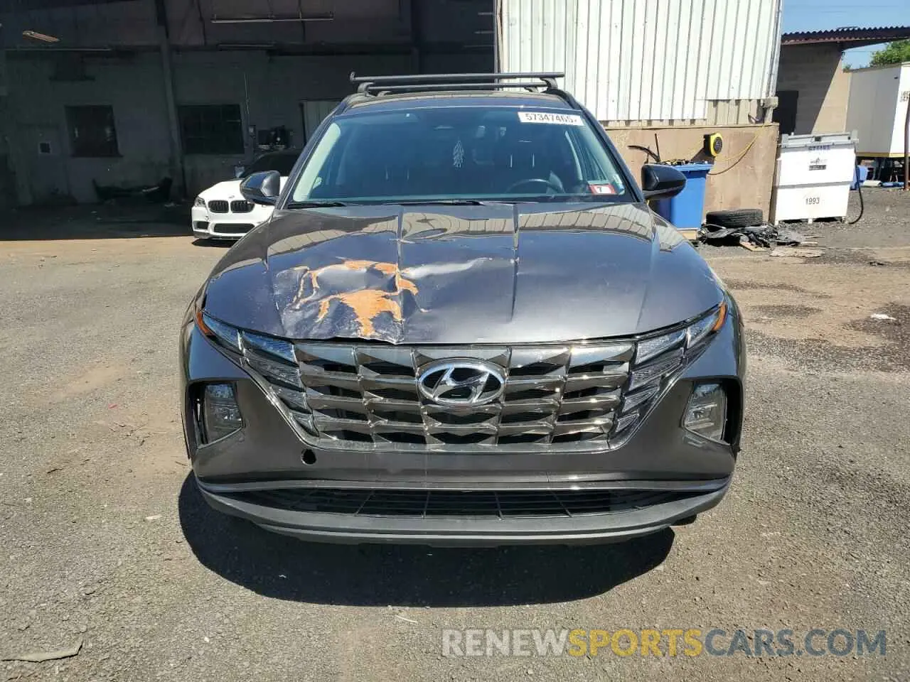 5 fotografías del automóvil dañado KM8JFCAE9PU219794 HYUNDAI TUCSON 2023