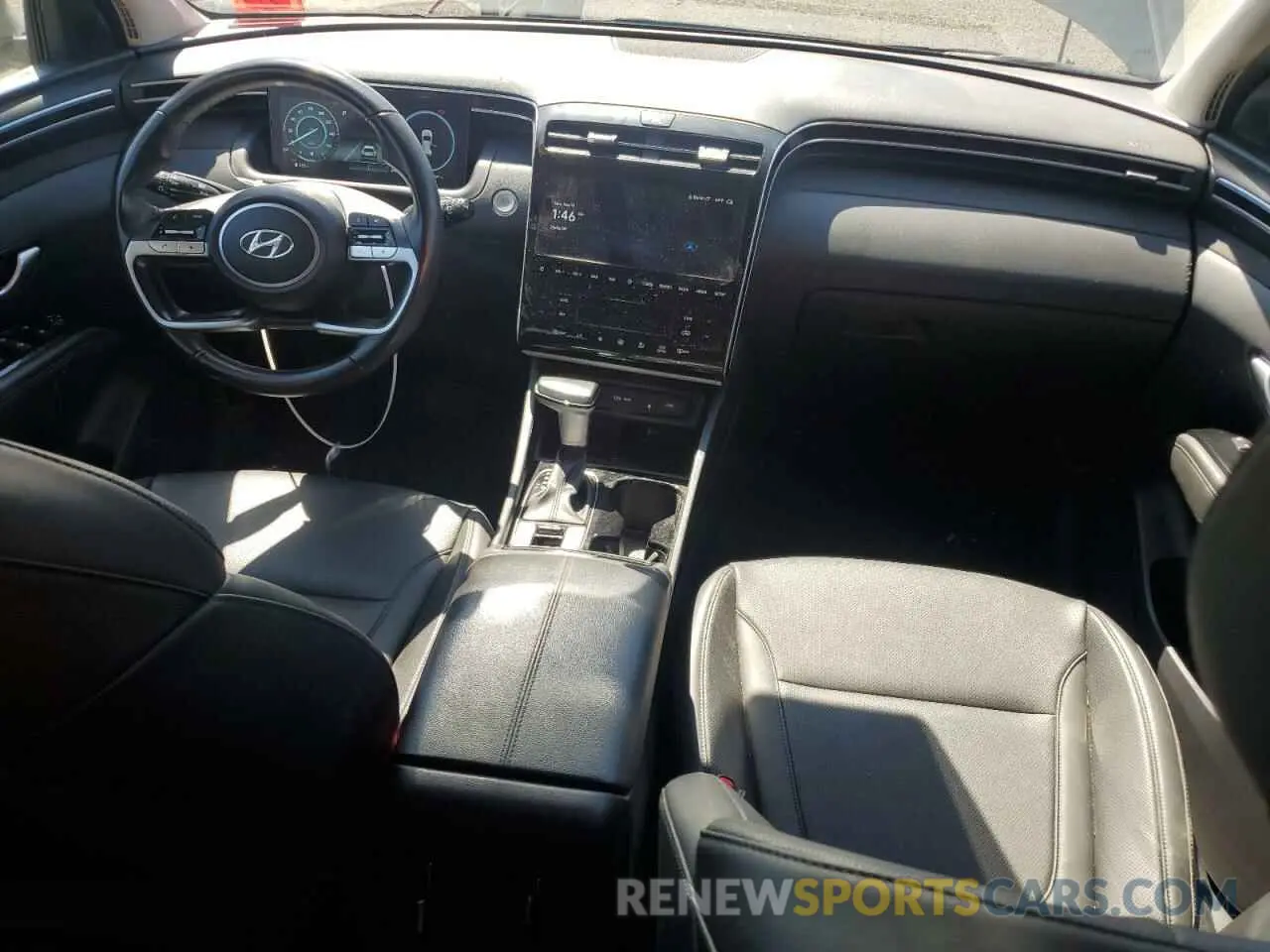 8 fotografías del automóvil dañado KM8JFCAE9PU219794 HYUNDAI TUCSON 2023