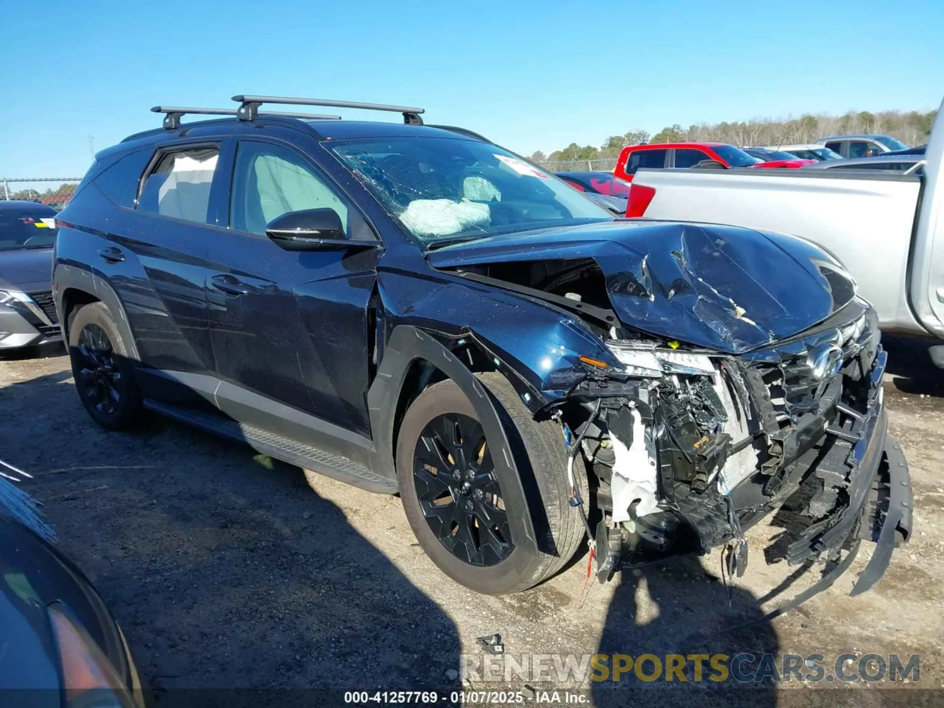 13 fotografías del automóvil dañado KM8JFCAEXPU217875 HYUNDAI TUCSON 2023
