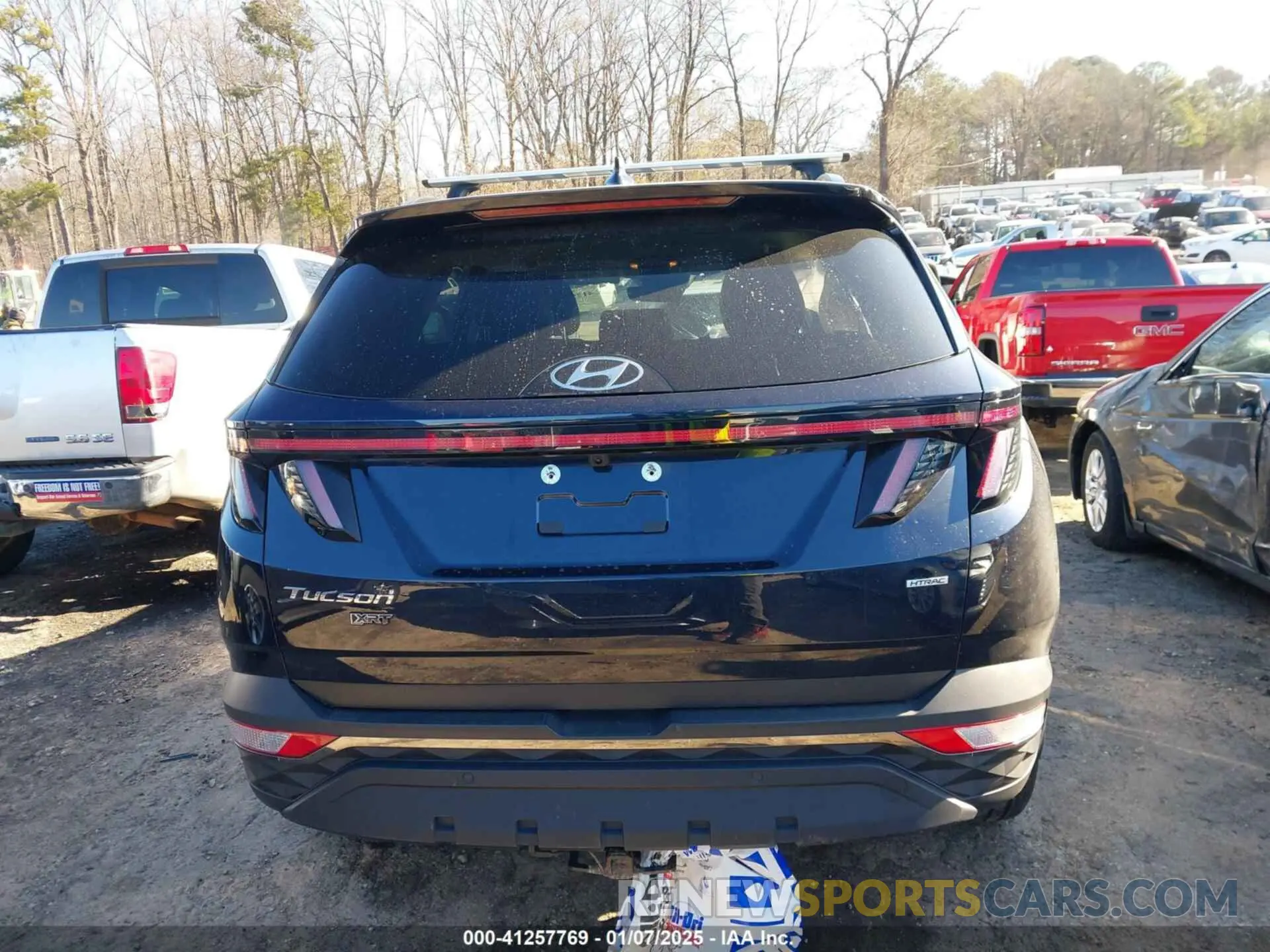 16 fotografías del automóvil dañado KM8JFCAEXPU217875 HYUNDAI TUCSON 2023