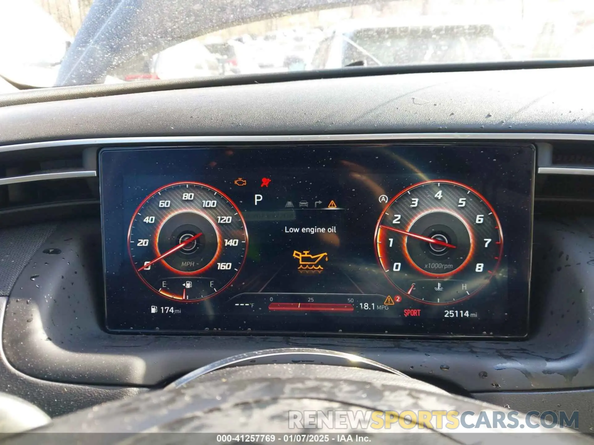 7 fotografías del automóvil dañado KM8JFCAEXPU217875 HYUNDAI TUCSON 2023