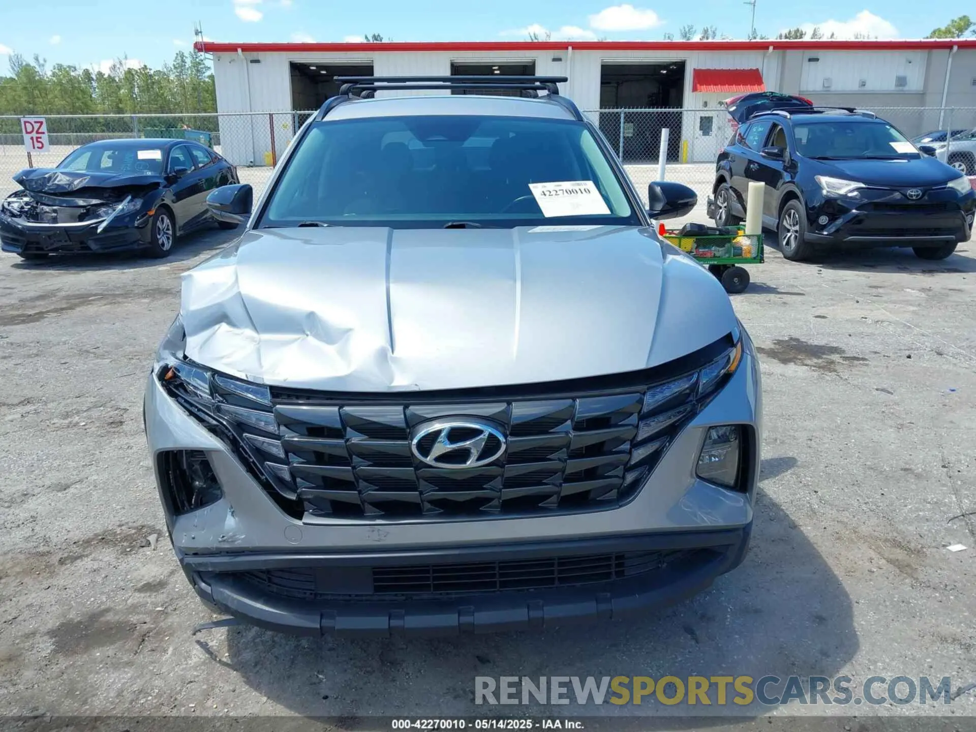 12 fotografías del automóvil dañado KM8JFCAEXPU261133 HYUNDAI TUCSON 2023