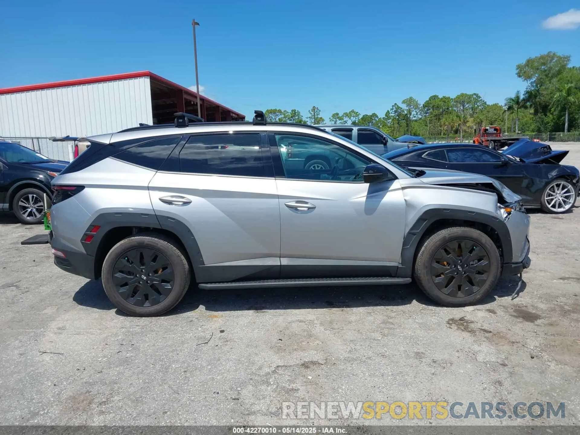 13 fotografías del automóvil dañado KM8JFCAEXPU261133 HYUNDAI TUCSON 2023
