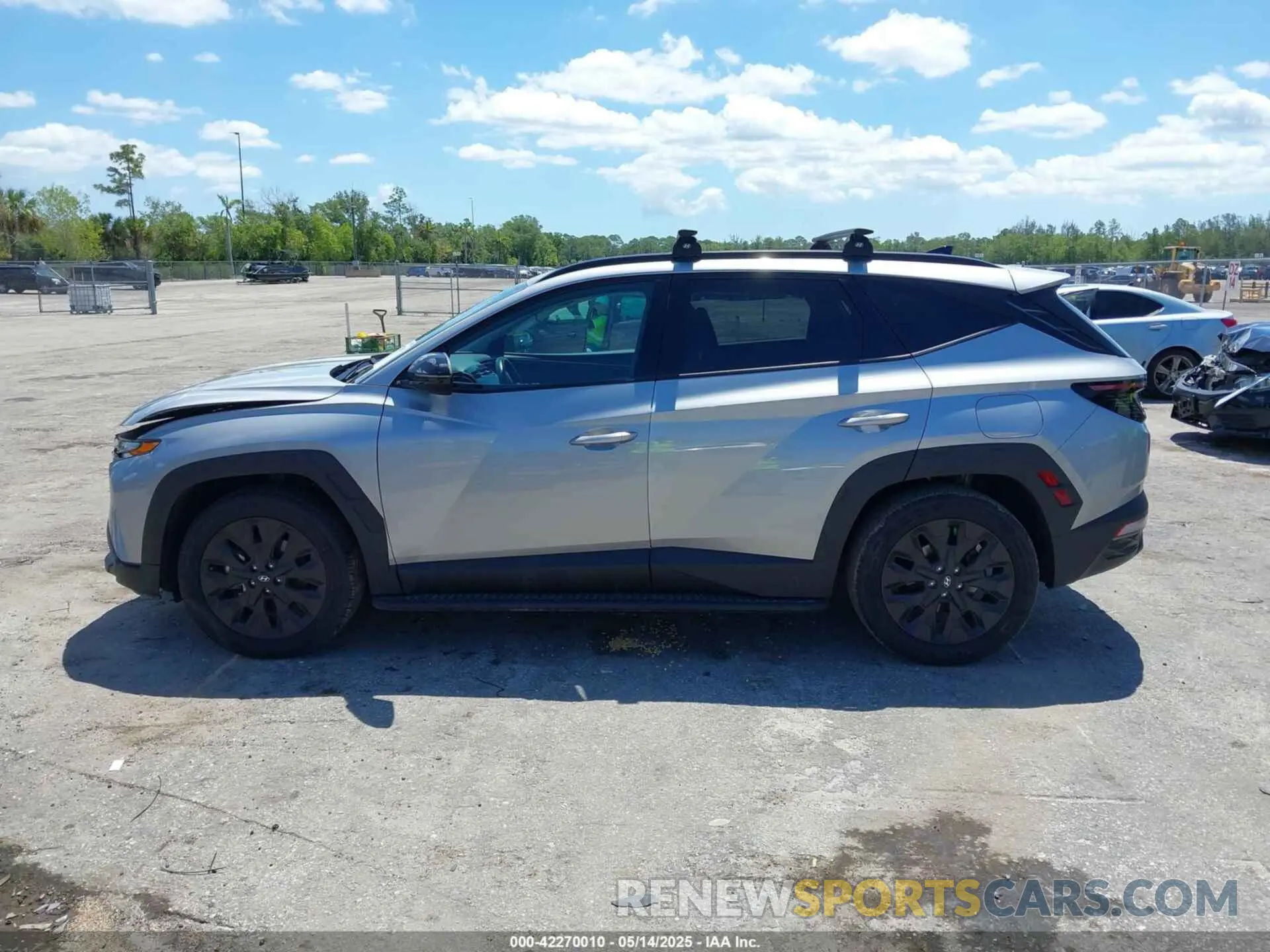 14 fotografías del automóvil dañado KM8JFCAEXPU261133 HYUNDAI TUCSON 2023