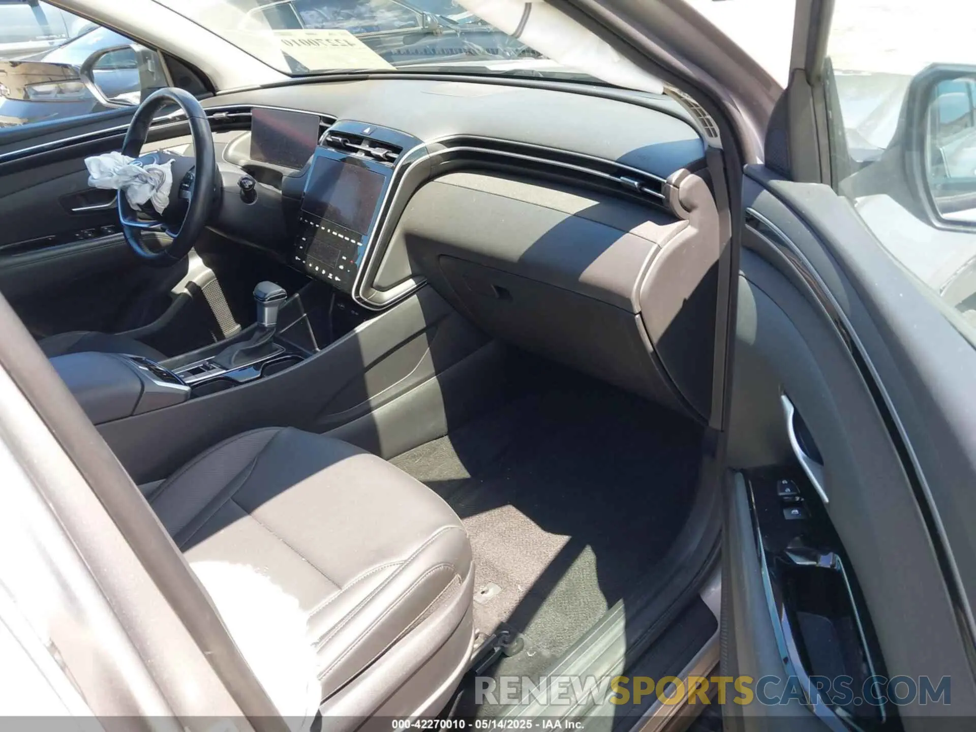 5 fotografías del automóvil dañado KM8JFCAEXPU261133 HYUNDAI TUCSON 2023