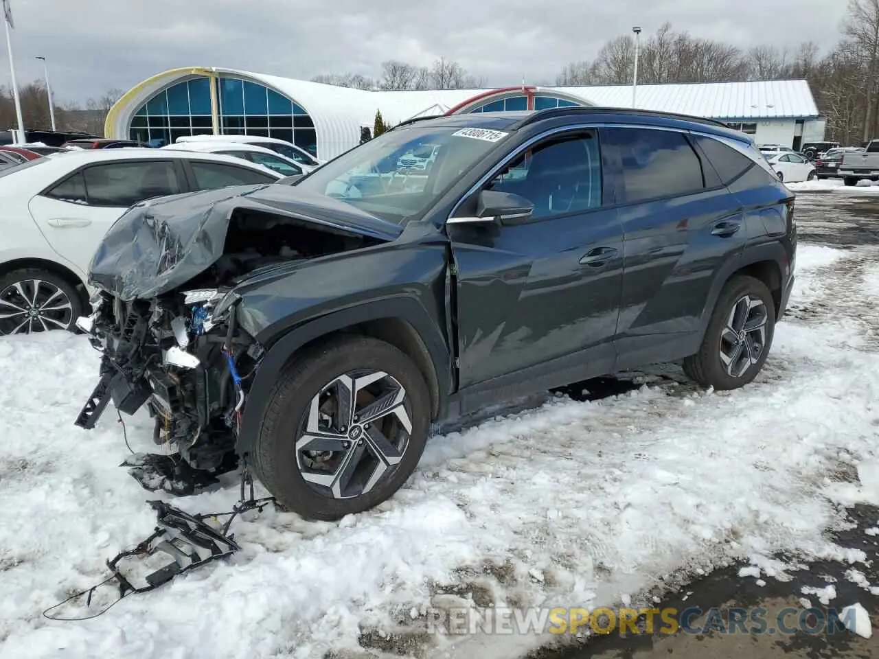1 fotografías del automóvil dañado KM8JFDA2XPU132658 HYUNDAI TUCSON 2023