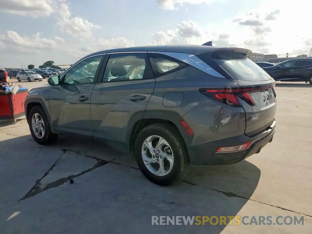 2 fotografías del automóvil dañado 5NMJA3DE1RH375370 HYUNDAI TUCSON 2024