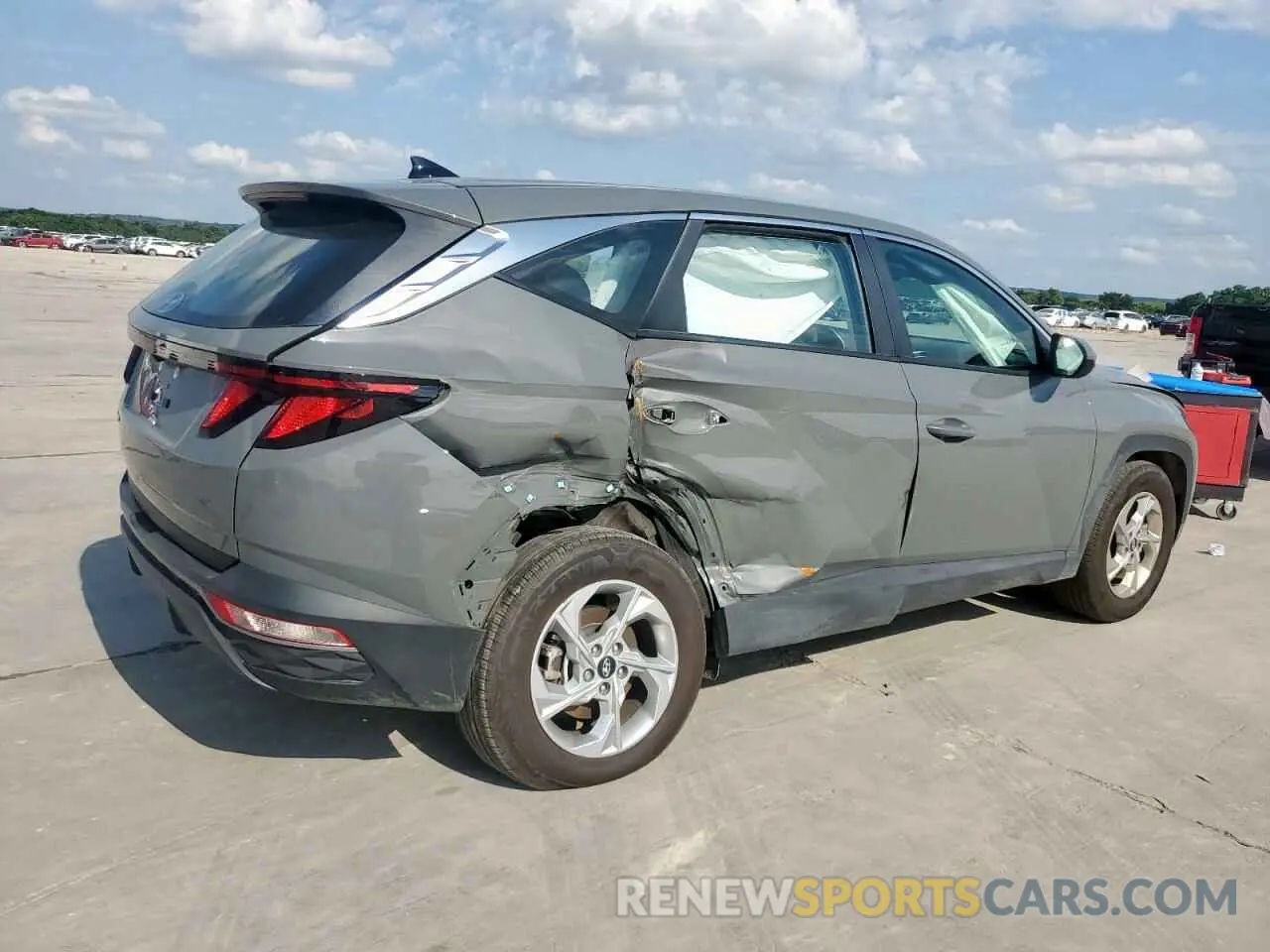 3 fotografías del automóvil dañado 5NMJA3DE1RH375370 HYUNDAI TUCSON 2024