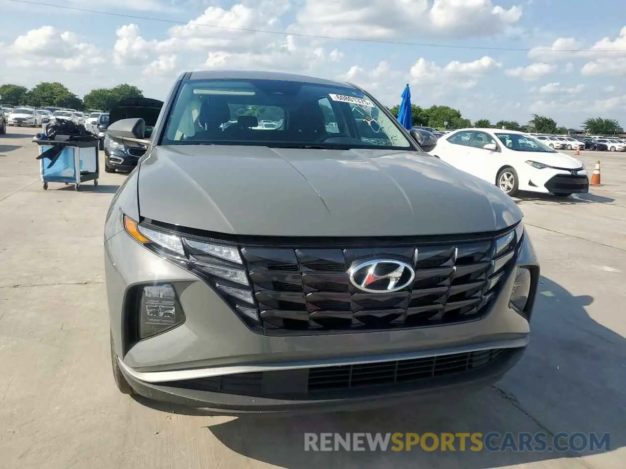 5 fotografías del automóvil dañado 5NMJA3DE1RH375370 HYUNDAI TUCSON 2024