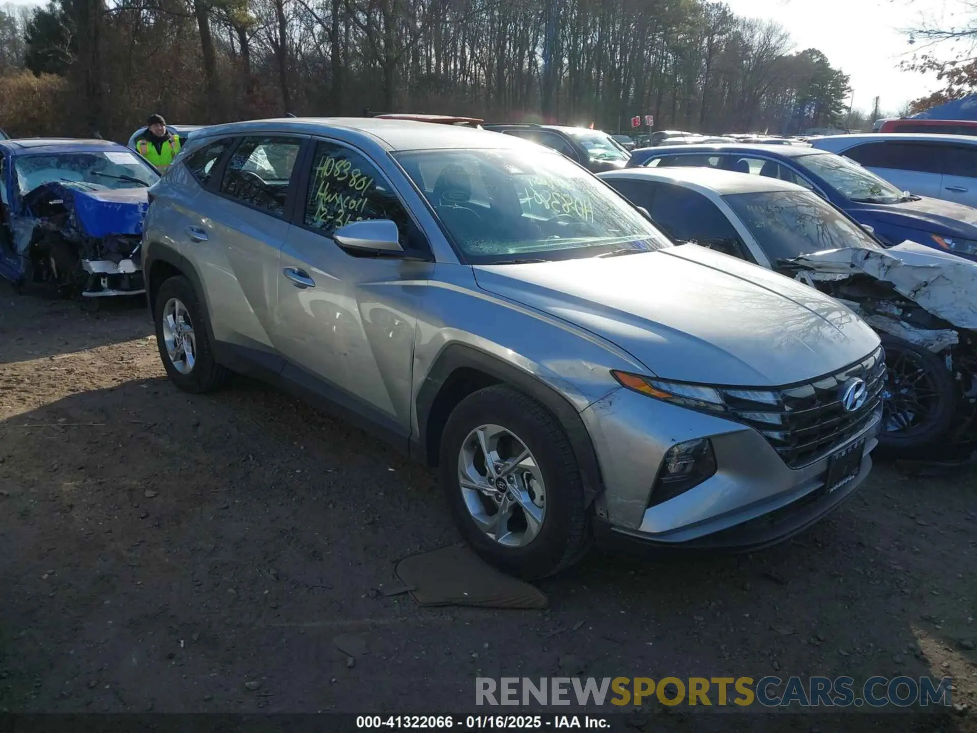 1 fotografías del automóvil dañado 5NMJA3DE4RH311954 HYUNDAI TUCSON 2024