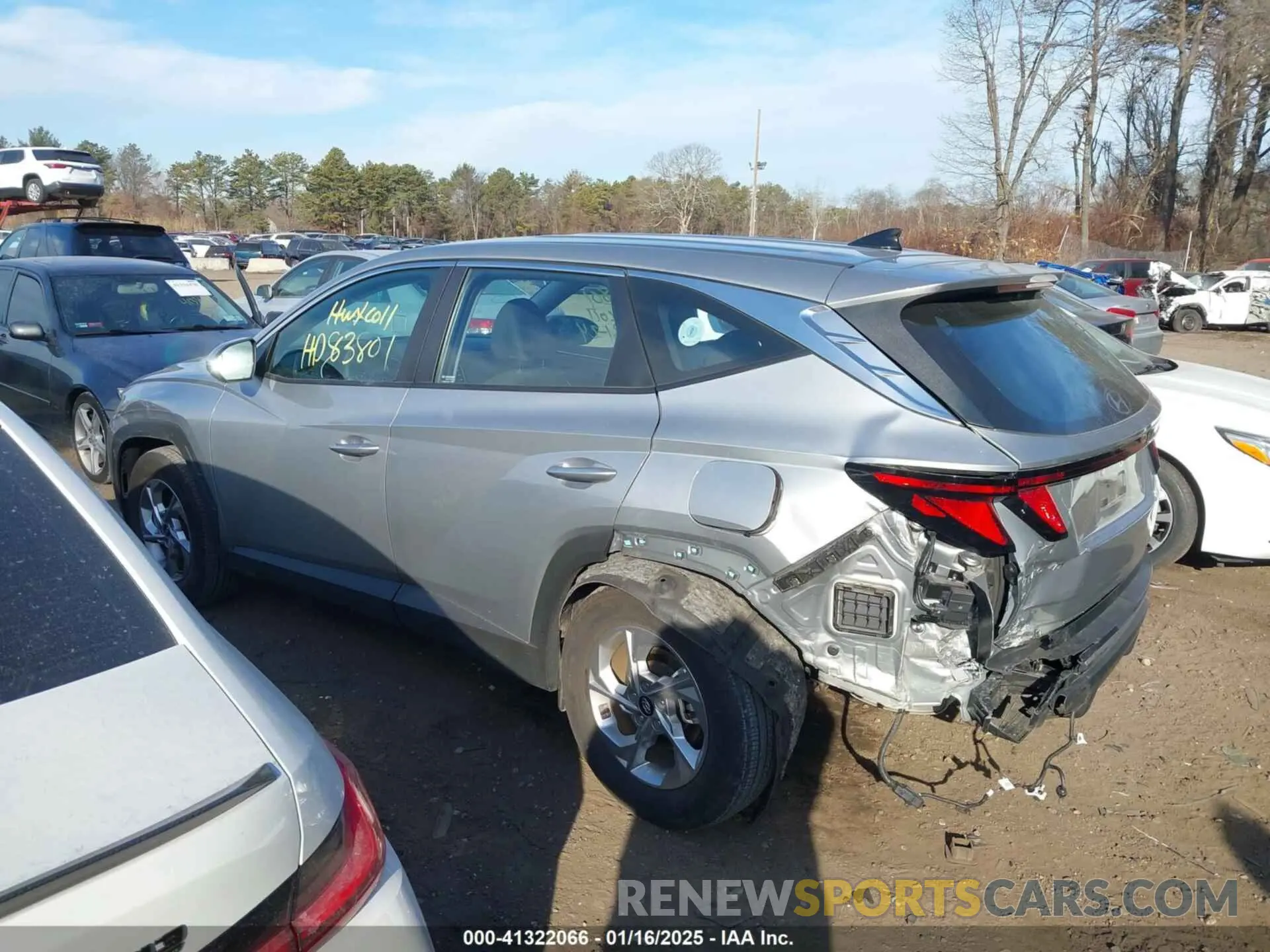 14 fotografías del automóvil dañado 5NMJA3DE4RH311954 HYUNDAI TUCSON 2024
