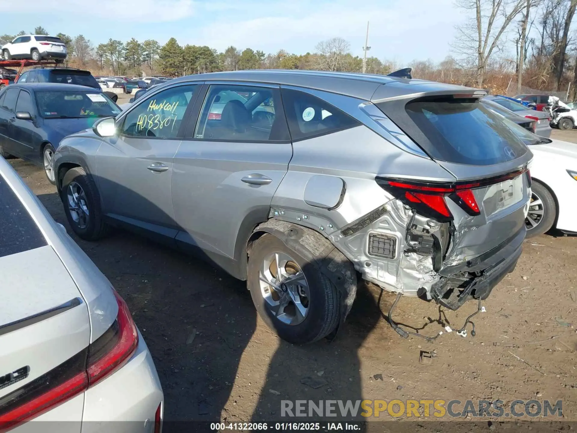 6 fotografías del automóvil dañado 5NMJA3DE4RH311954 HYUNDAI TUCSON 2024