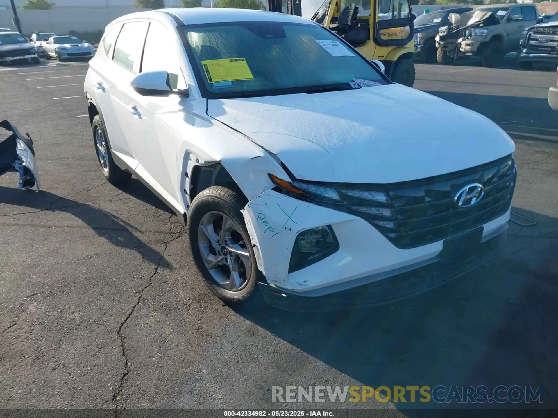 1 fotografías del automóvil dañado 5NMJA3DE4RH434346 HYUNDAI TUCSON 2024