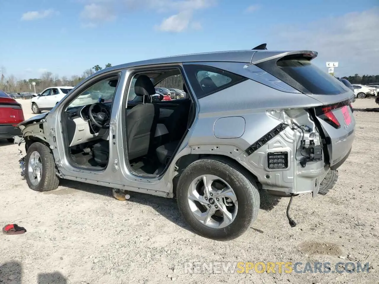 2 fotografías del automóvil dañado 5NMJA3DE6RH314872 HYUNDAI TUCSON 2024