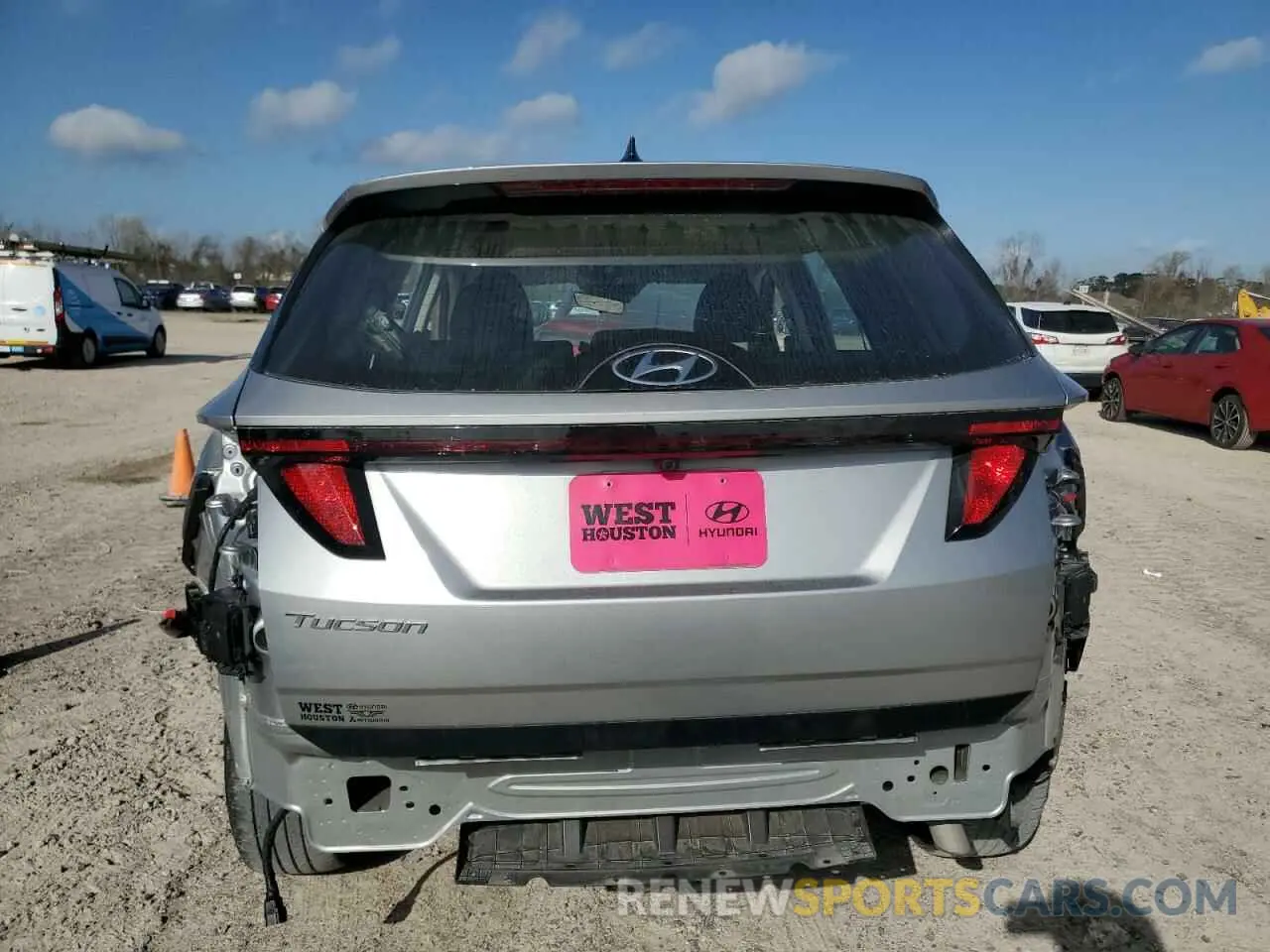 6 fotografías del automóvil dañado 5NMJA3DE6RH314872 HYUNDAI TUCSON 2024
