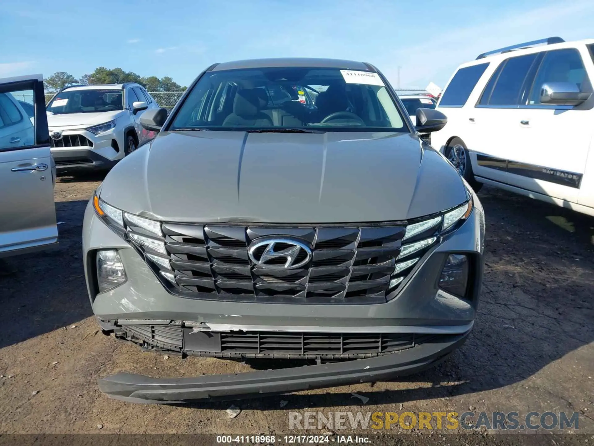 12 fotografías del automóvil dañado 5NMJA3DE6RH314970 HYUNDAI TUCSON 2024