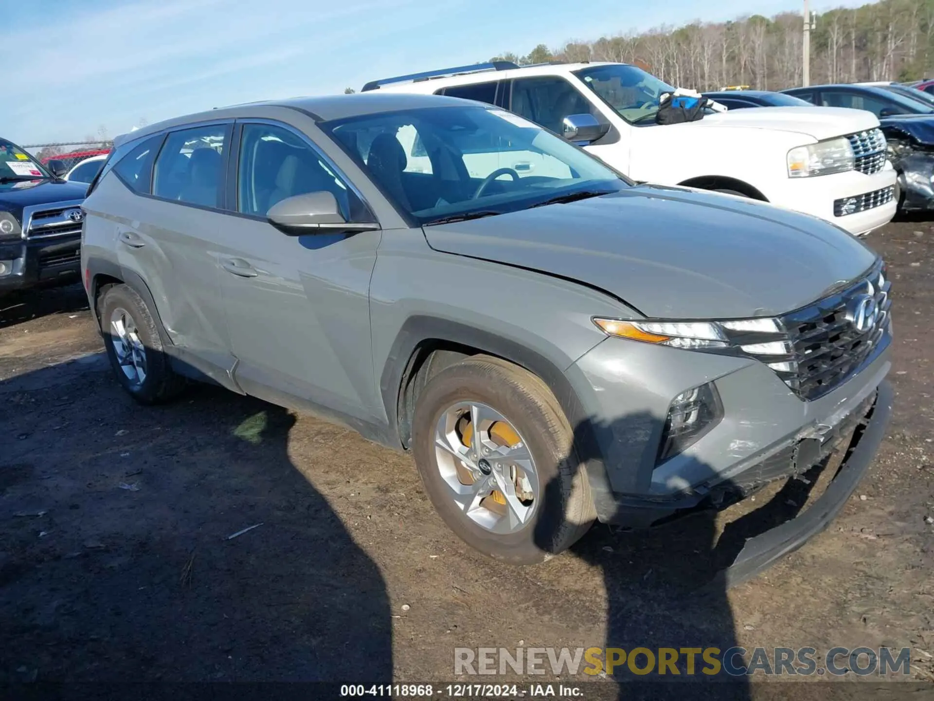 13 fotografías del automóvil dañado 5NMJA3DE6RH314970 HYUNDAI TUCSON 2024