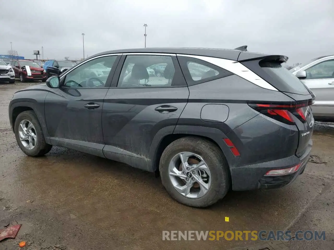 2 fotografías del automóvil dañado 5NMJA3DE6RH317948 HYUNDAI TUCSON 2024
