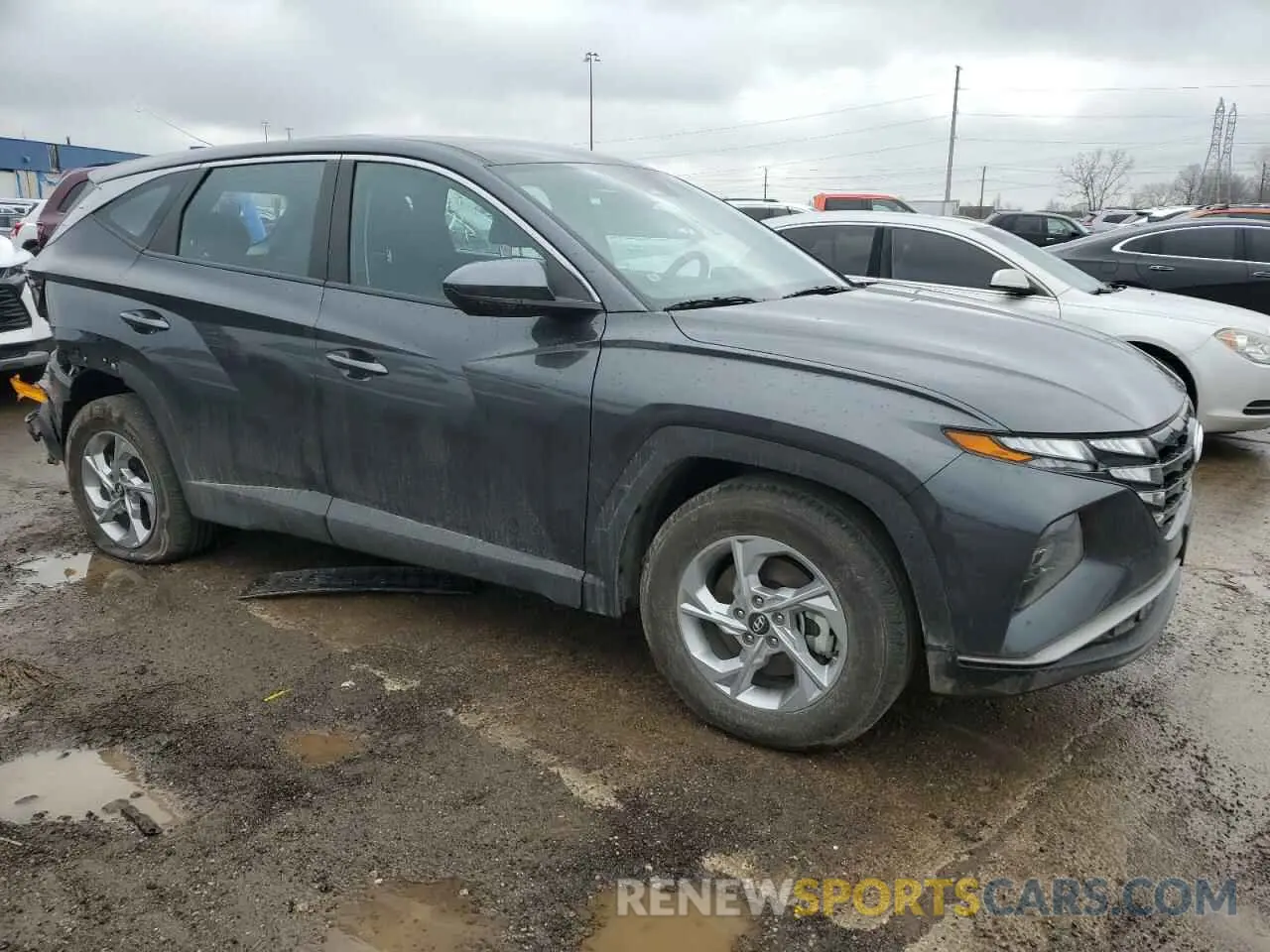 4 fotografías del automóvil dañado 5NMJA3DE6RH317948 HYUNDAI TUCSON 2024