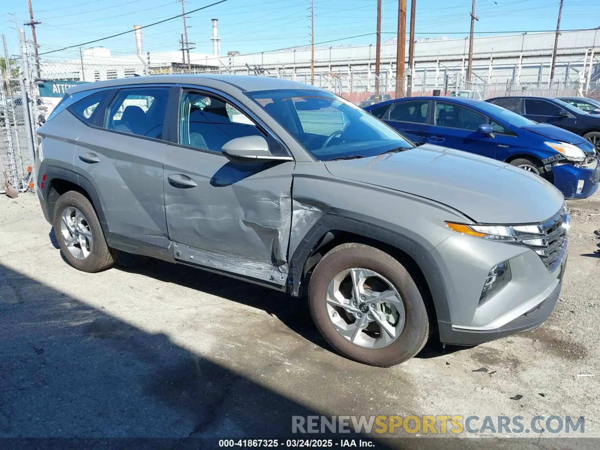 1 fotografías del automóvil dañado 5NMJA3DE6RH432131 HYUNDAI TUCSON 2024