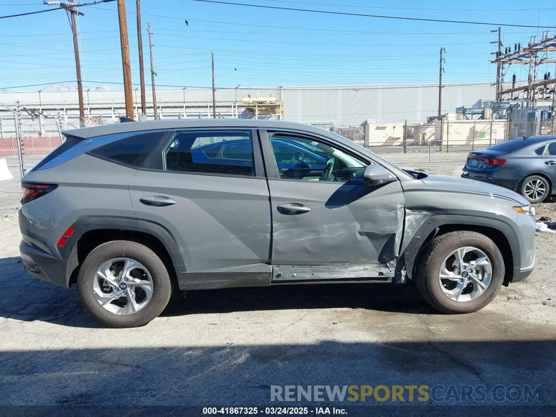 13 fotografías del automóvil dañado 5NMJA3DE6RH432131 HYUNDAI TUCSON 2024
