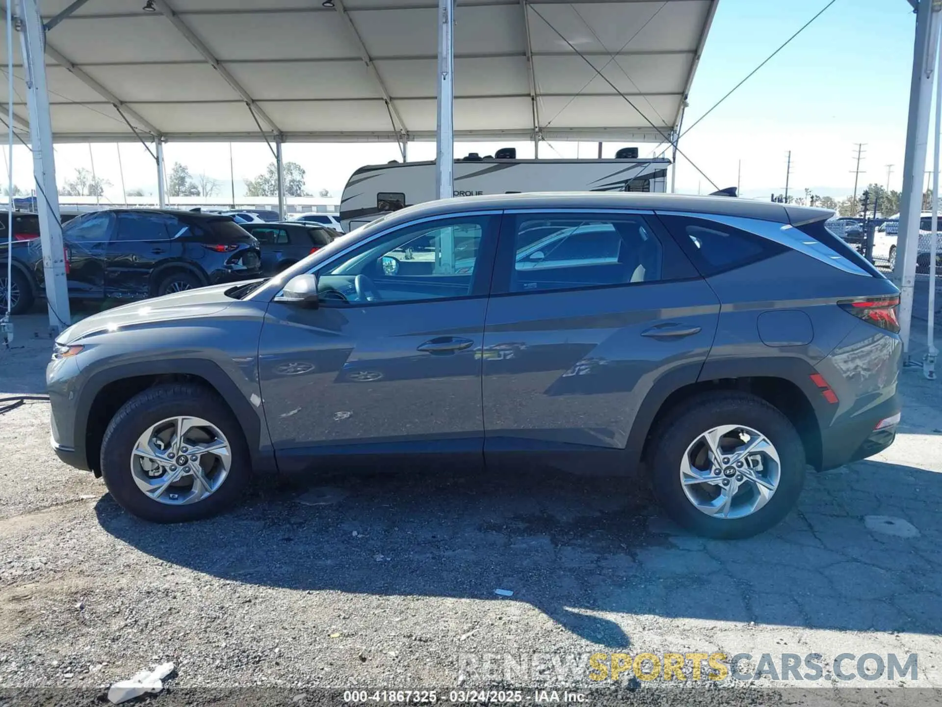 14 fotografías del automóvil dañado 5NMJA3DE6RH432131 HYUNDAI TUCSON 2024