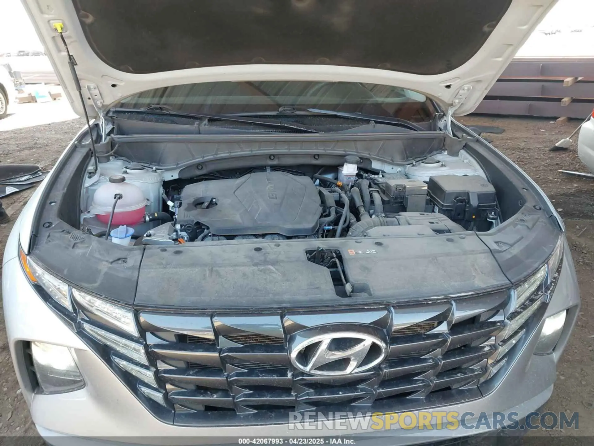 10 fotografías del automóvil dañado 5NMJA3DE7RH392190 HYUNDAI TUCSON 2024