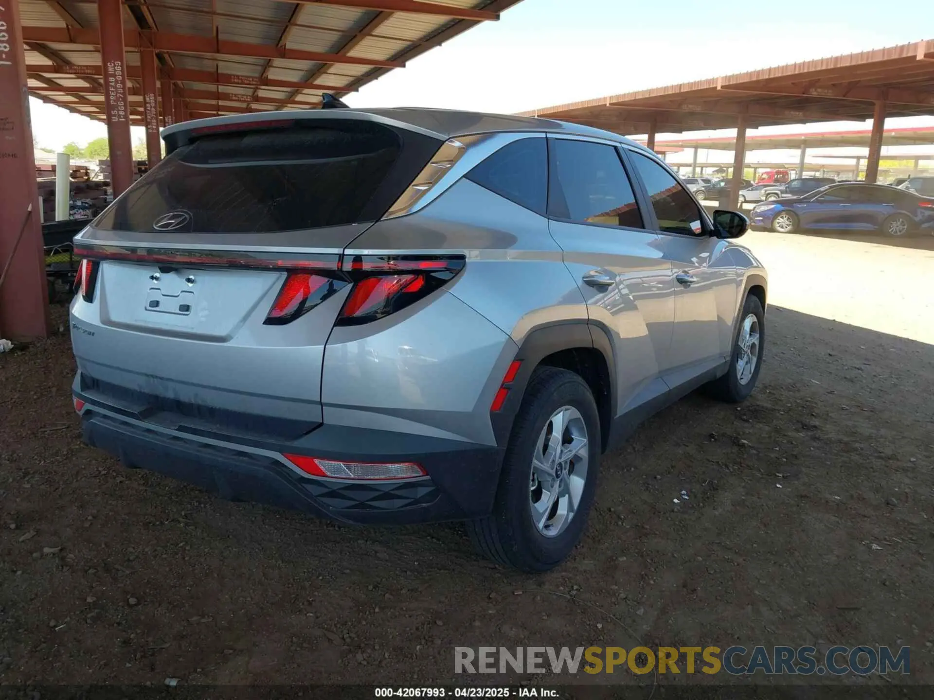 4 fotografías del automóvil dañado 5NMJA3DE7RH392190 HYUNDAI TUCSON 2024