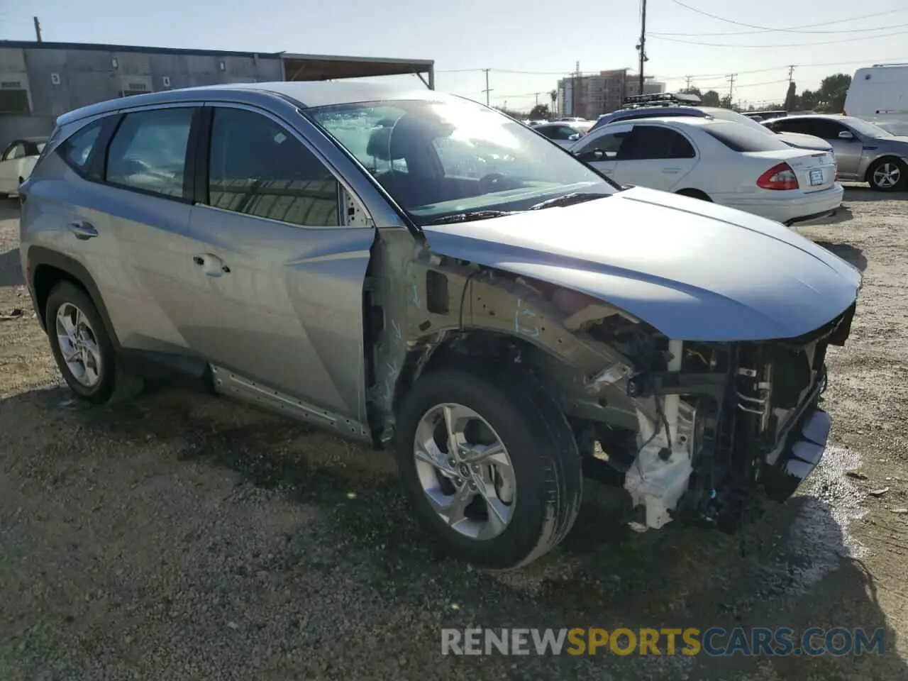 4 fotografías del automóvil dañado 5NMJA3DE7RH393243 HYUNDAI TUCSON 2024