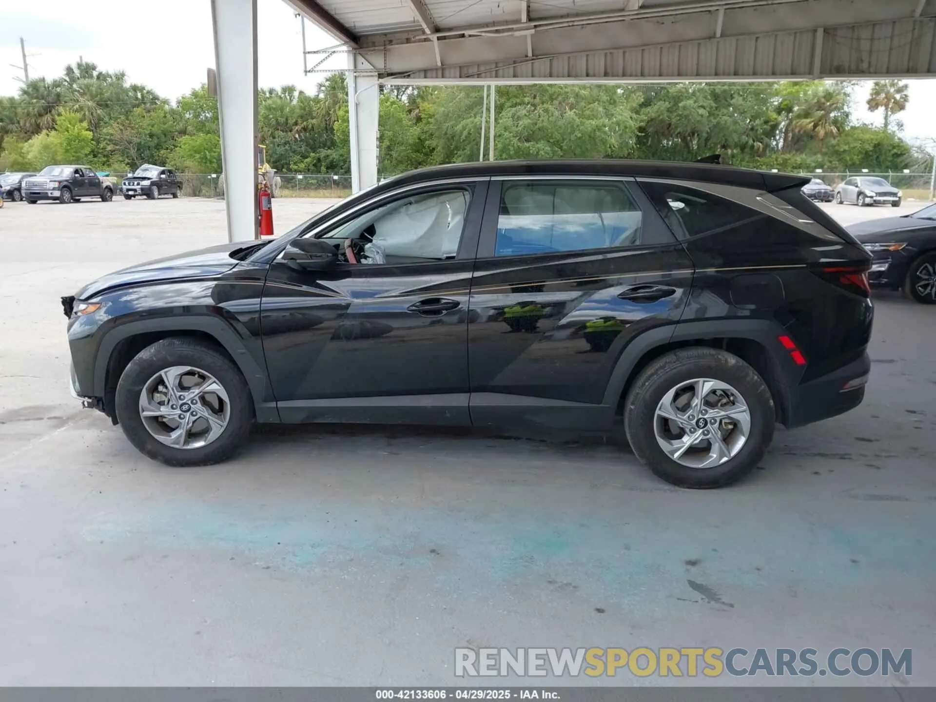 14 fotografías del automóvil dañado 5NMJA3DE8RH303131 HYUNDAI TUCSON 2024
