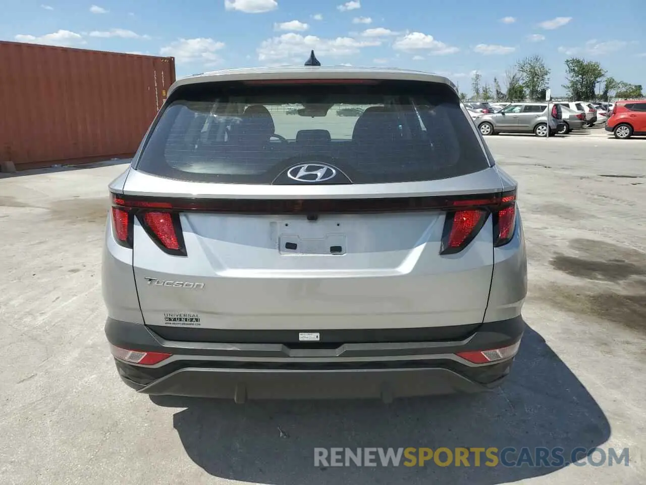 6 fotografías del automóvil dañado 5NMJA3DE9RH430020 HYUNDAI TUCSON 2024