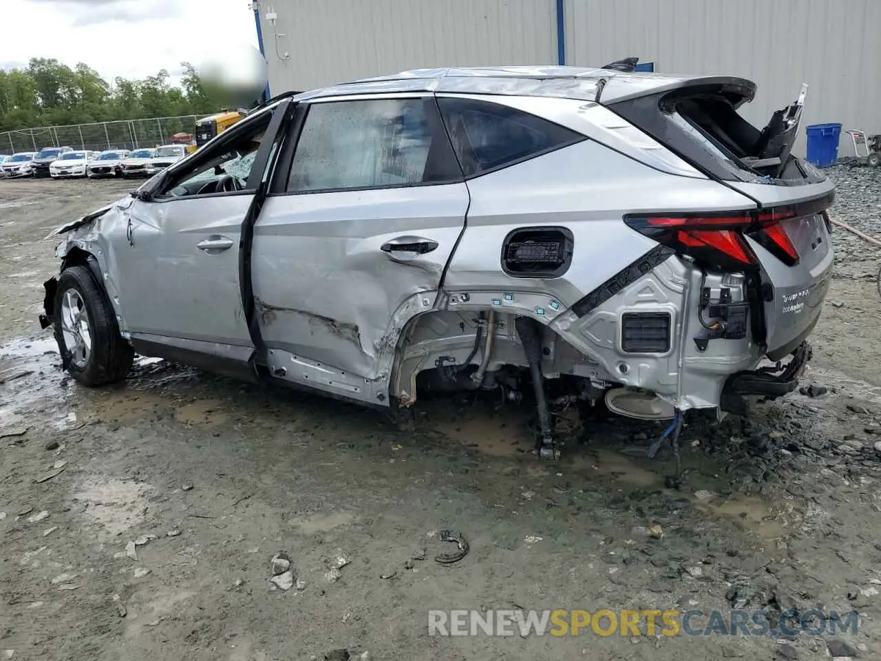 2 fotografías del automóvil dañado 5NMJACDE1RH304928 HYUNDAI TUCSON 2024