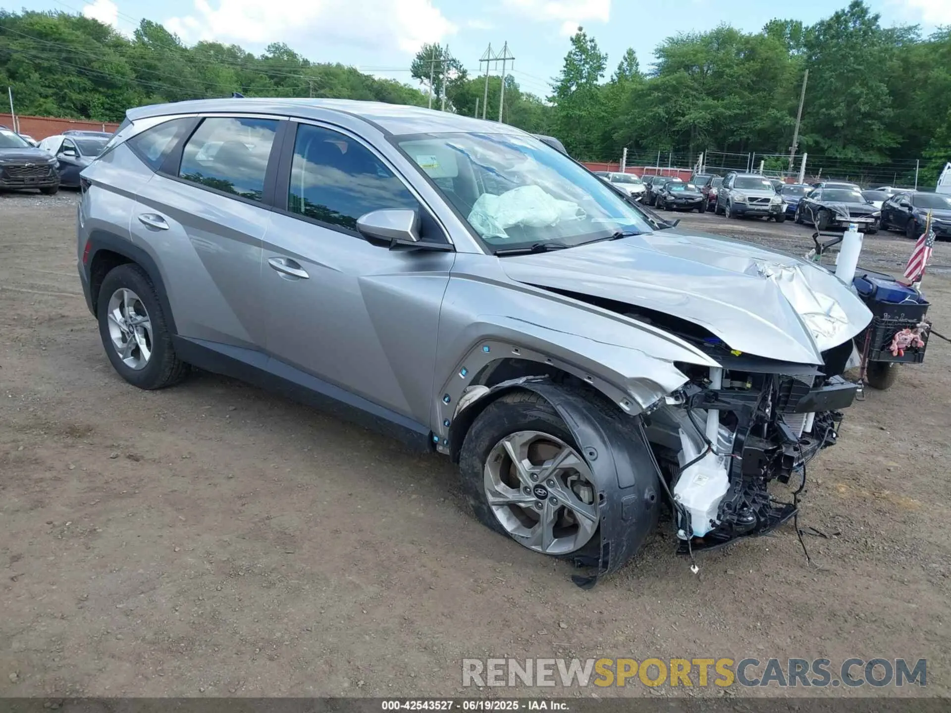 1 fotografías del automóvil dañado 5NMJACDE1RH432232 HYUNDAI TUCSON 2024