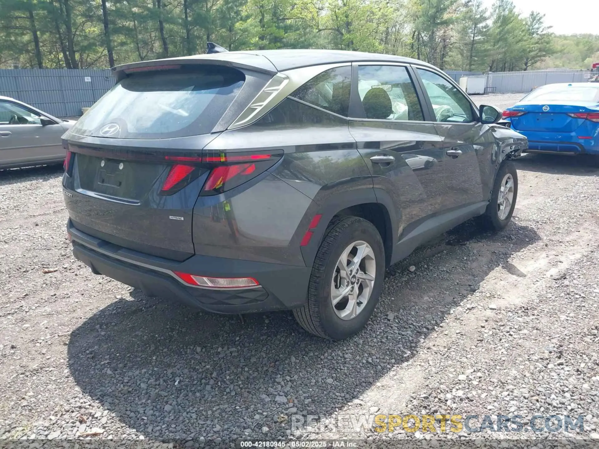 4 fotografías del automóvil dañado 5NMJACDE3RH326168 HYUNDAI TUCSON 2024