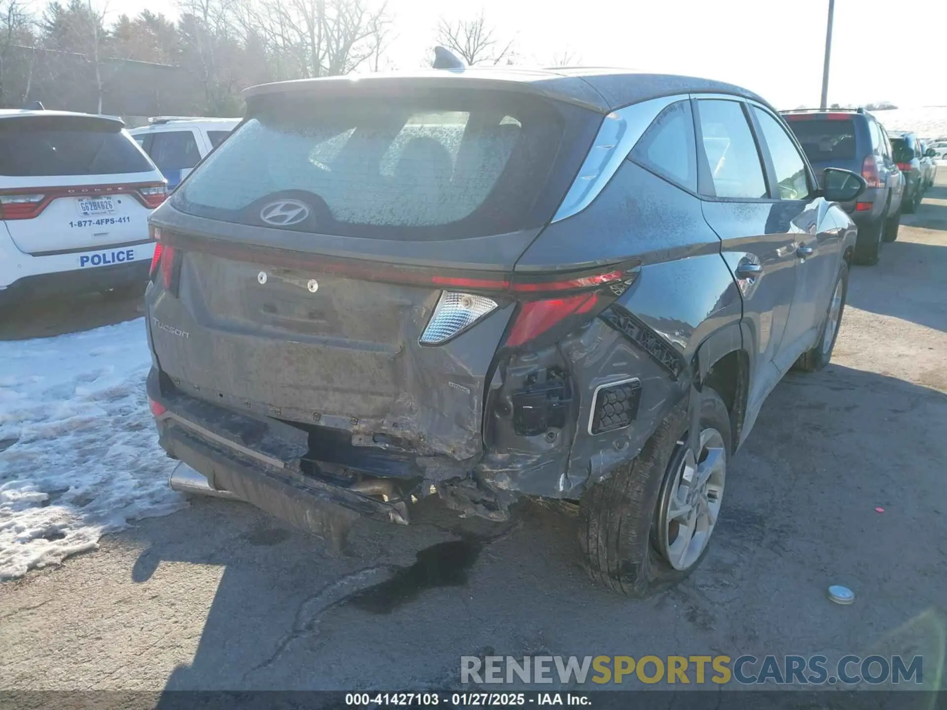 6 fotografías del automóvil dañado 5NMJACDE4RH415408 HYUNDAI TUCSON 2024