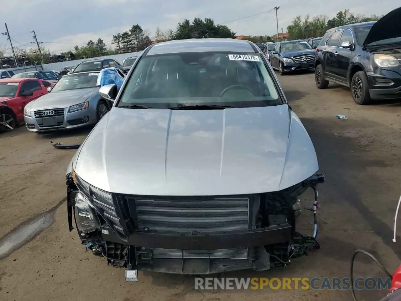 5 fotografías del automóvil dañado 5NMJACDE5RH417118 HYUNDAI TUCSON 2024