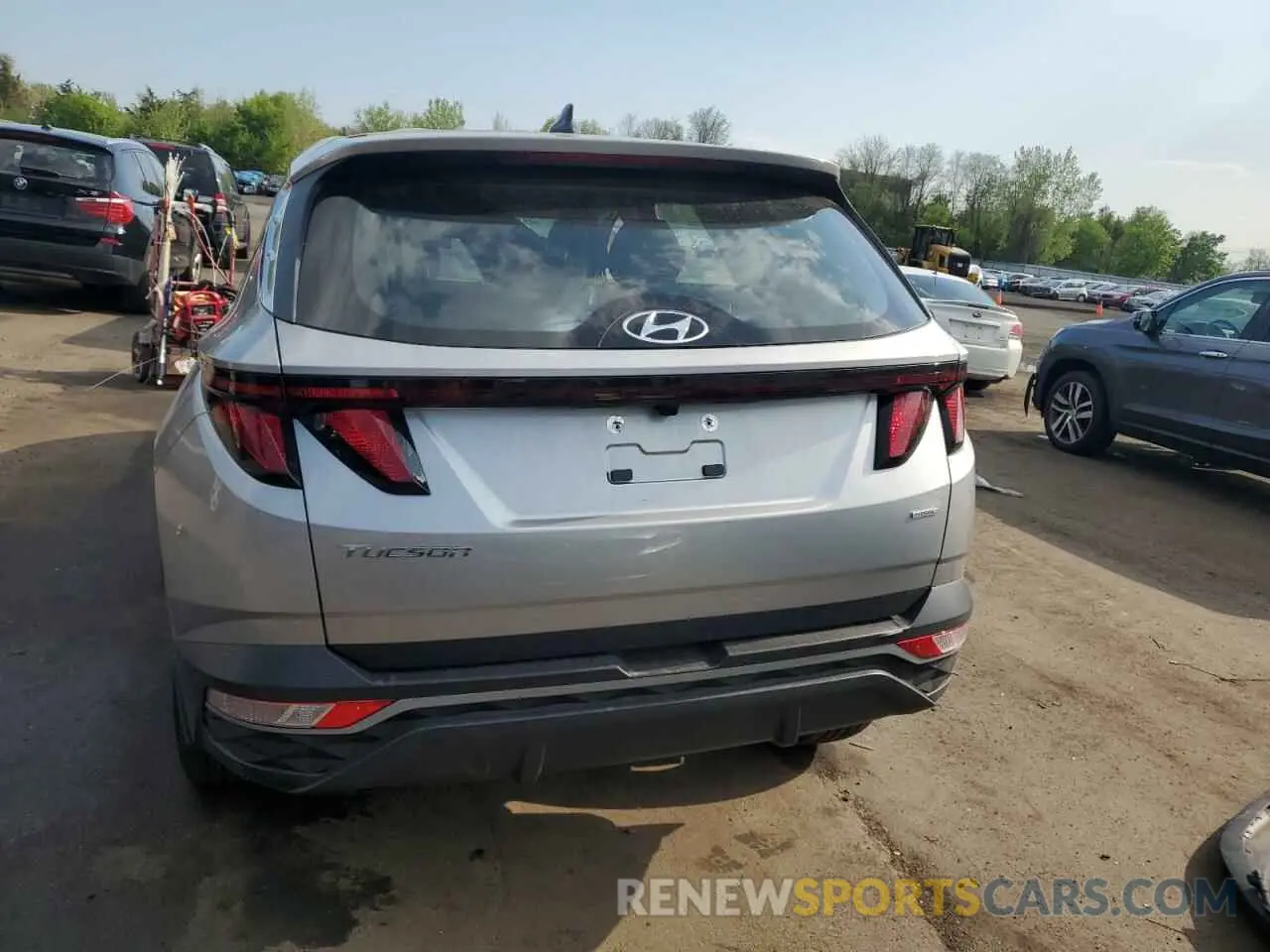6 fotografías del automóvil dañado 5NMJACDE5RH417118 HYUNDAI TUCSON 2024