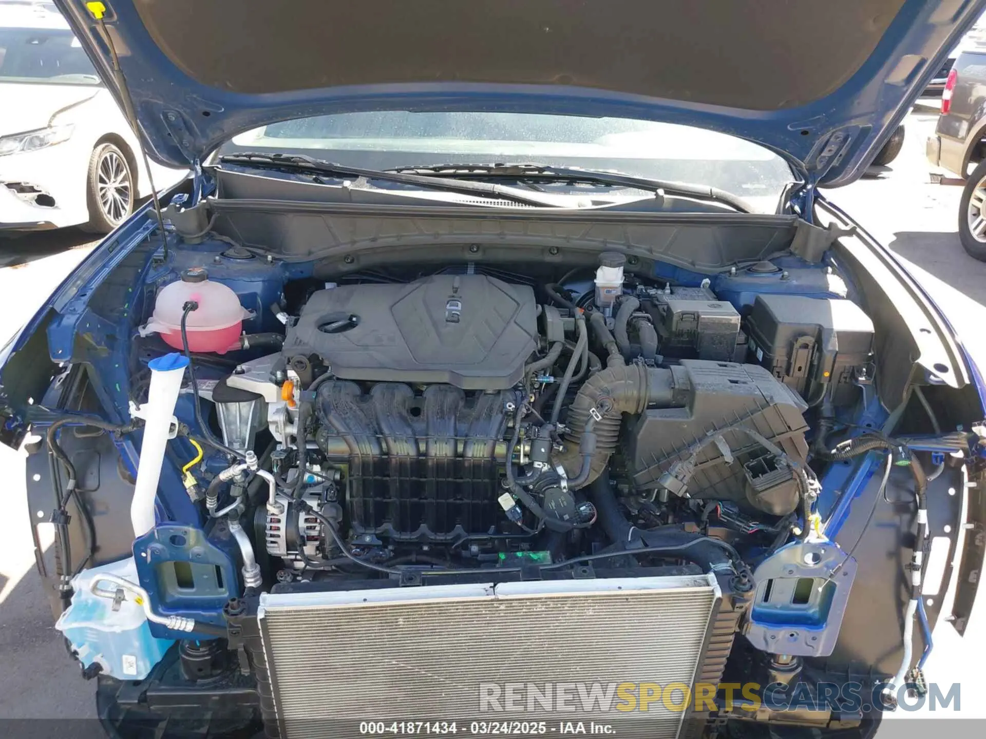 10 fotografías del automóvil dañado 5NMJACDEXRH312364 HYUNDAI TUCSON 2024