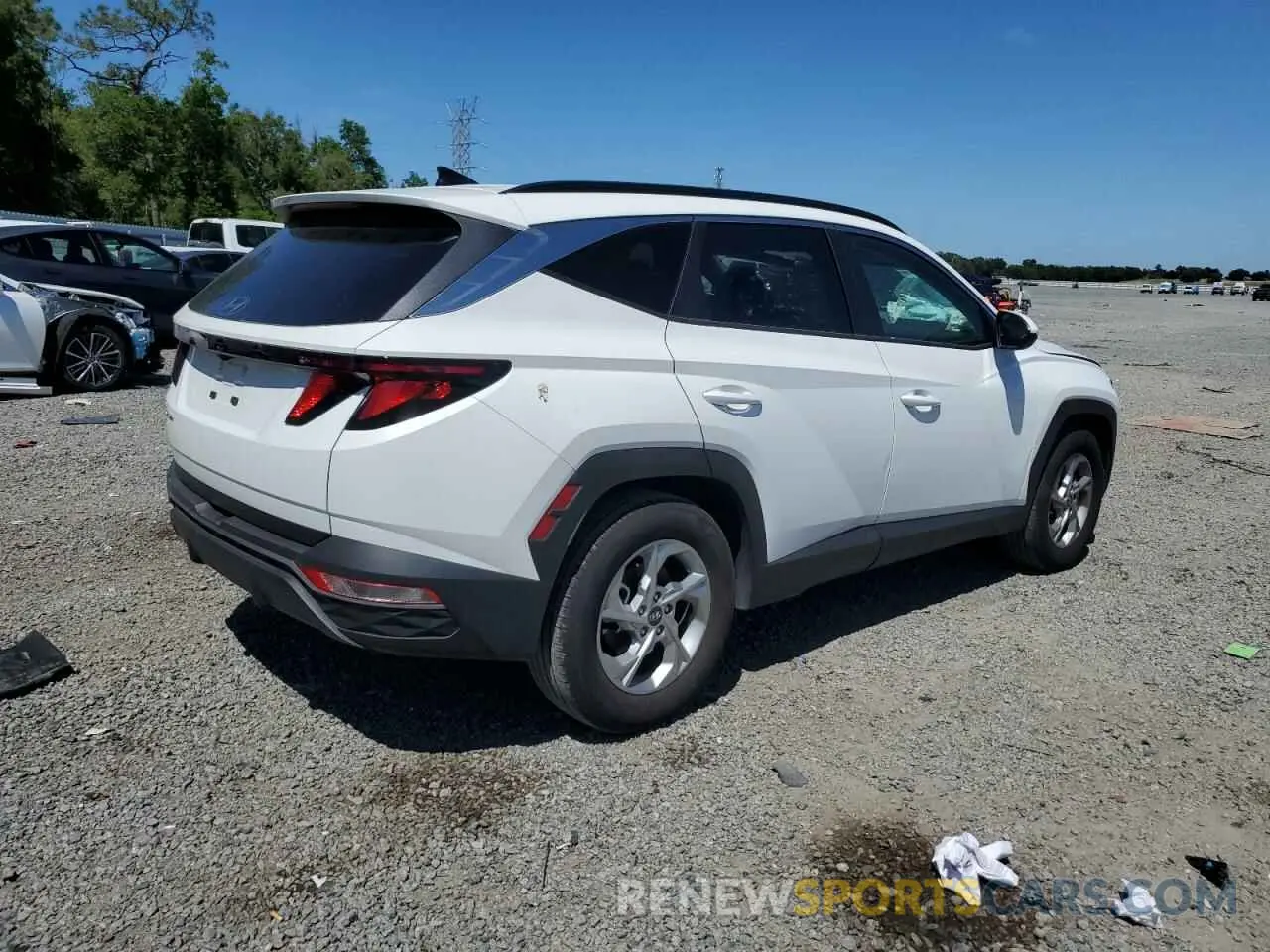 3 fotografías del automóvil dañado 5NMJB3DE1RH358937 HYUNDAI TUCSON 2024