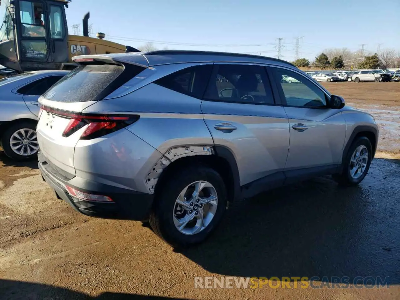 3 fotografías del automóvil dañado 5NMJB3DE1RH378136 HYUNDAI TUCSON 2024
