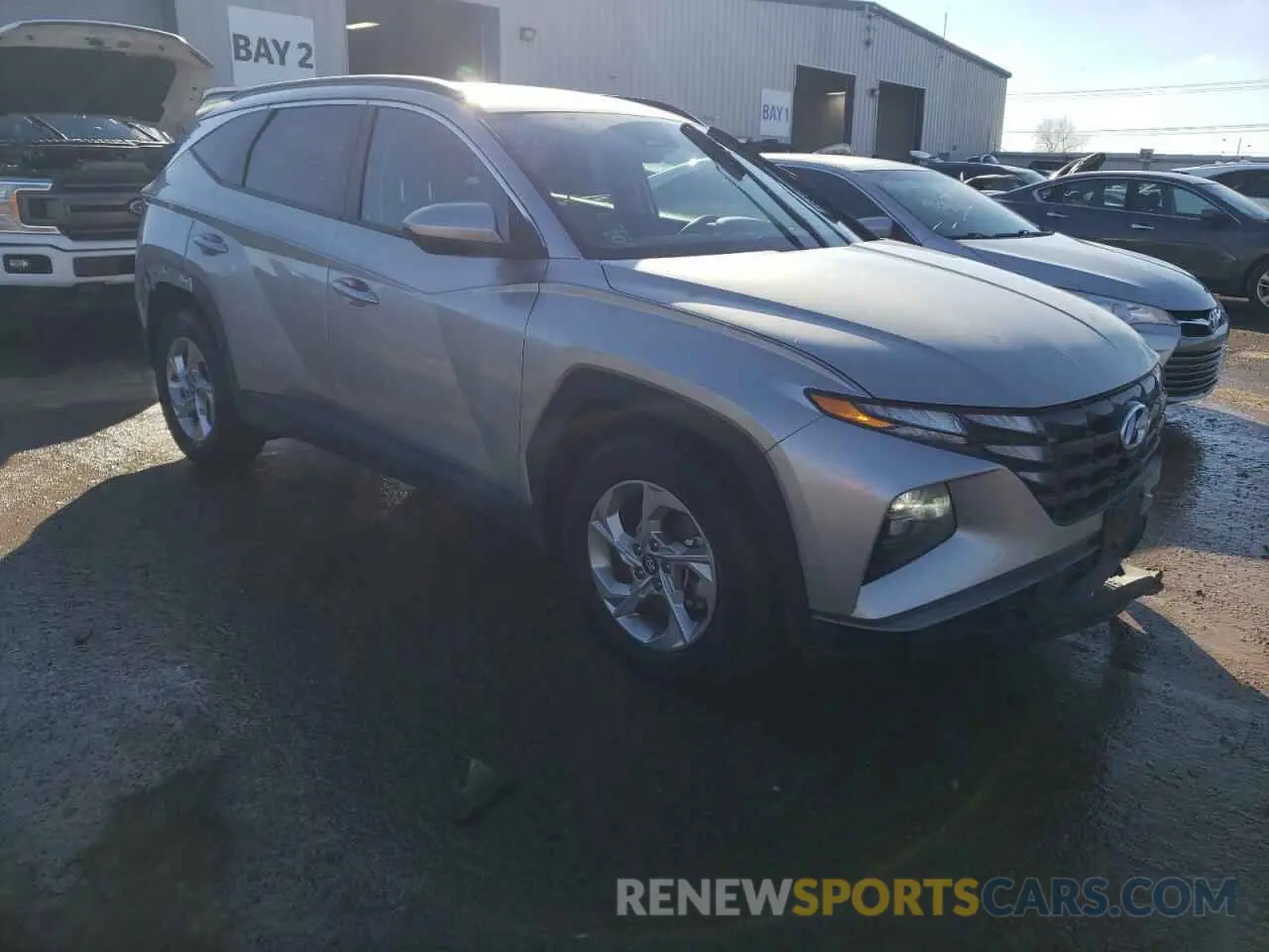 4 fotografías del automóvil dañado 5NMJB3DE1RH378136 HYUNDAI TUCSON 2024