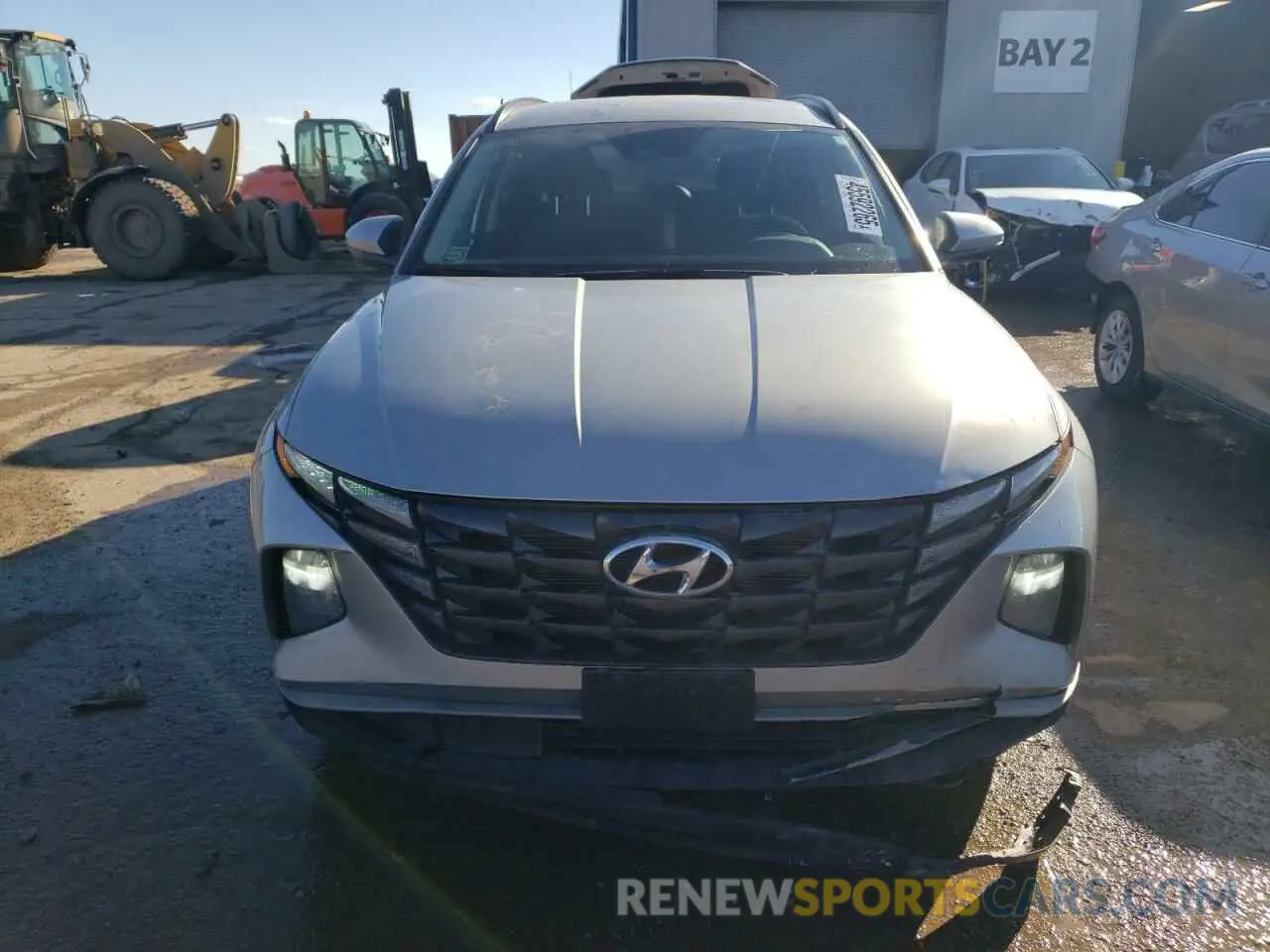 5 fotografías del automóvil dañado 5NMJB3DE1RH378136 HYUNDAI TUCSON 2024