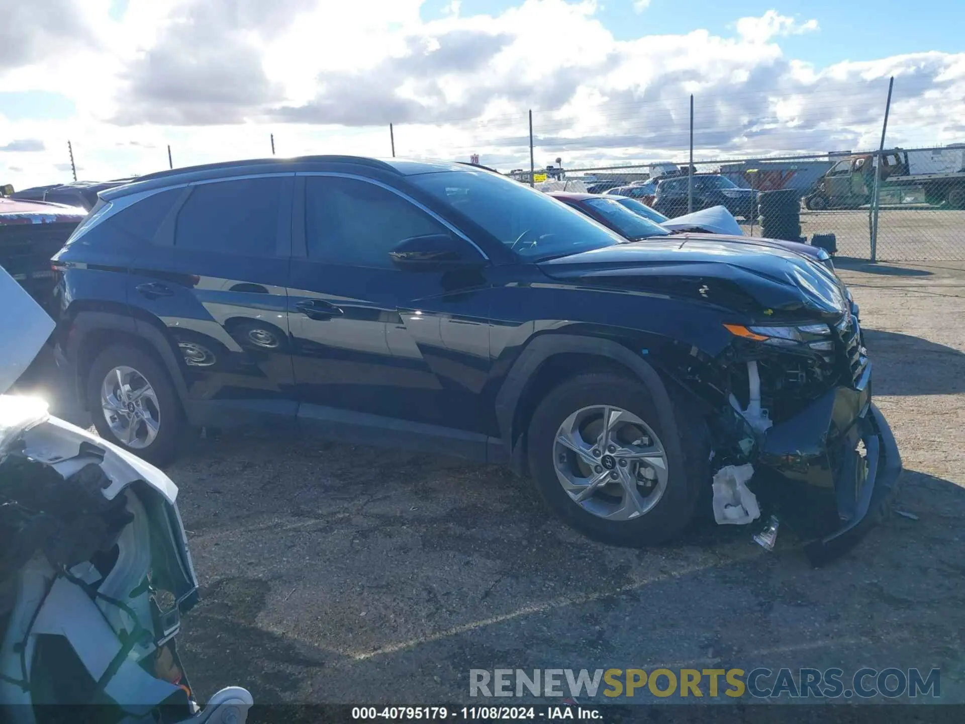 13 fotografías del automóvil dañado 5NMJB3DE1RH401415 HYUNDAI TUCSON 2024